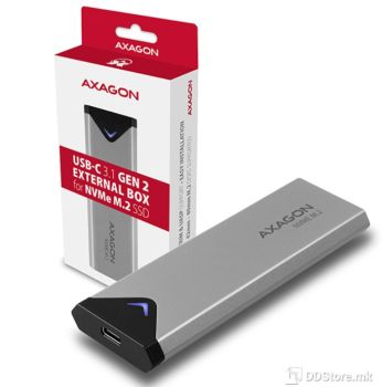 Axagon EEM2-UG2 USB-C 3.2 Gen 2 - NVMe M.2 box  External SuperSpeed+ USB-C metal box