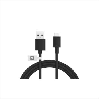 XIAOMI USB 2.0 AM - TYPE-C M BRAIDED BLACK 1m