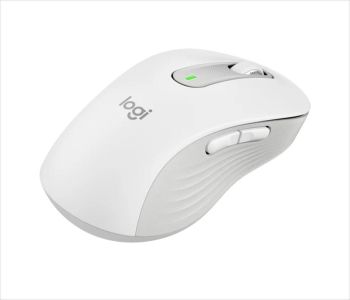 MOUSE WIRELESS USB LOGITECH M650 L (for large-sized hands) LEFT (for left handed) Off-White Silent Logi Bolt w/Bluetooth, 910-006240