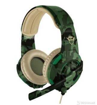 Trust GXT 310C Radius Gaming Headset Green camouflage