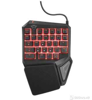 Trust  GXT 888 Assa One Handed Gaming Keyboard