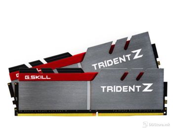 [C]RAM DDR4 16GB (2X8GB) 3200MHz G.SKILL RipjawsV F4-3200C15D-16GVR red