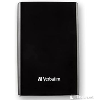 Verbatim 53023 External HDD, 2.5", 1TB, USB 3.0, Store n Go Super Speed, Black