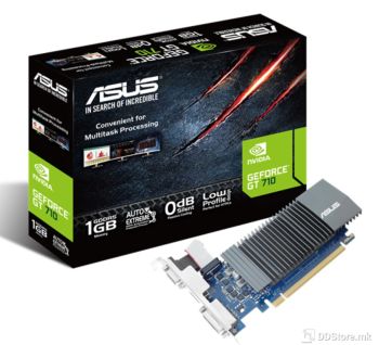 Asus GT710-SL-1GD5, GeForce GT 710, PCIe 3.0 x16, 1024 MB, GDDR5