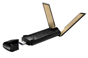 ASUS Wireless USB-AX56, Dual Band AX1800 USB WiFi Adapter, Instant upgrade to WiFi 6 – Boost your PC to 802.11ax standard via USB with