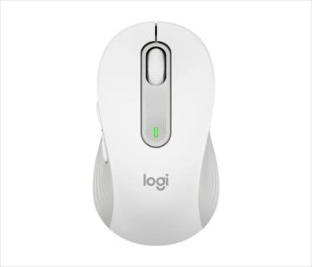 MOUSE WIRELESS USB LOGITECH M650 (for small-to-medium hands) Off-White Silent Logi Bolt w/Bluetooth, 910-006255
