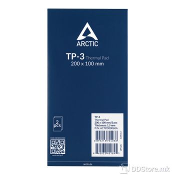 ARCTIC TP-3 ACTPD00060A PAD THERMAL, 200 x 100 x 1.5 mm (pack of x2)