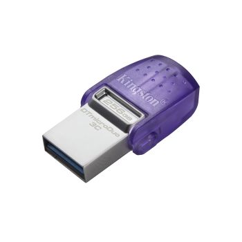 Kingston 128GB DataTraveler microDuo 3C USB Flash Drive, USB Type-C and Type-A Flash Drive, DTDUO3CG3/128GB