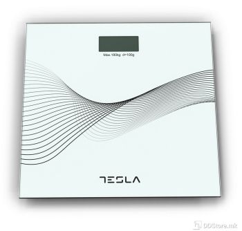 Tesla Bathroom scale BS103W white 3-180Kg
