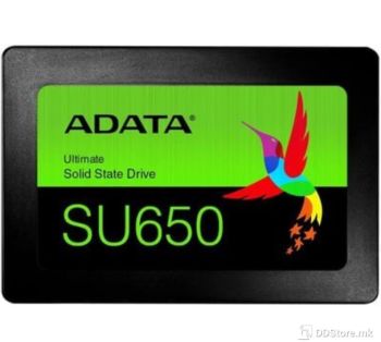 ADATA Ultimate SU650 256GB, SATA III, 2,5", 3D NAND
