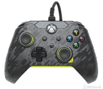 PDP XBOX/XBSX/PC Wired Controller Carbon Electric (Yellow)
