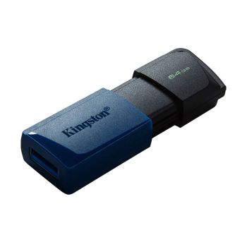 Kingston 64GB USB3.2 Gen 1 DataTraveler Exodia M (Black + Blue), DTXM/64GB