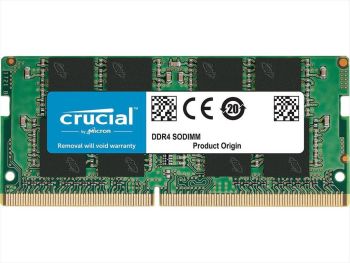 RAM SO DIMM DDR4 16GB 3200MHz CL22 CRUCIAL CT16G4SFRA32A