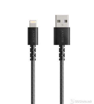 Cable USB-A to Lightning 0.9m Anker PowerLine Select+ Black A8012H12