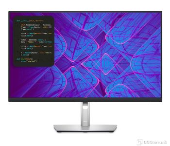 DELL P2723QE, 27" IPS WLED-backlit LCD, 4K UHD 3840x2160 60 Hz, 16:9 AR, Contrast 1000:1, 5ms