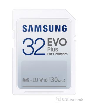 Secure Digital Samsung 32GB SDHC EVO Plus U10 V10 130mb/s