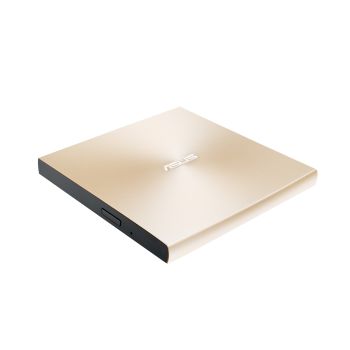 ASUS ZenDrive Ultra-Slim portable U9M SDRW-08U9M-U/GOLD/G/AS/P2G, Gold, 8X DVD burner with M-DISC support for lifetime data backup, com
