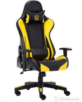 LC-Power Gaming Chair 600BY, Black/Yellow
