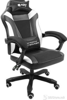 Fury Avenger M+ Black/White Gaming Chair