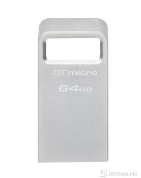 USB Drive 64GB Kingston DataTraveler Micro Gen2 USB 3.2 Metal