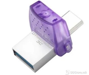USB Drive 256GB Kingston DataTraveler microDuo 3C Gen3 USB 3.2 OTG Support