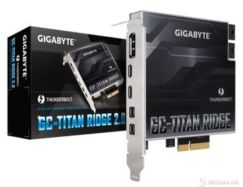 Gigabyte TITAN RIDGE 2.0 Intel Thunderbolt 3 Certified add-in card