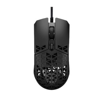 ASUS TUF Gaming M4 Air, A lightweight wired gaming mouse with 16,000 dpi sensor, six programmable buttons, ultralight Air Shell, IPX6 w