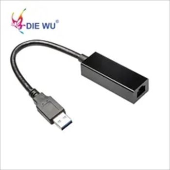 NET LAN USB 3.0 10/100/1000, BLACK DIEWU TXA044, Chipset: RTL 8153