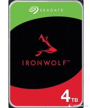 SEAGATE IronWolf HDD 3,5" 4TB 5400rpm 256MB ST4000VN006