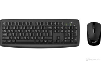 Genius Smart KM-8101  Wireless black combo (Keyboard Slimstar + Mouse optical 1000dpi black)