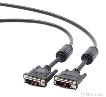 Cable DVI Video 1.8m Dual Link Gembird Black