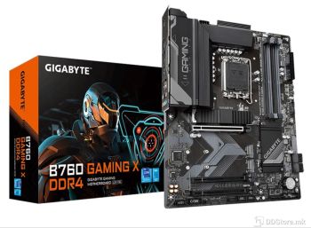 MB Gigabyte B760 GAMING X DDR4 LGA1700 5333MHz OC SATA3 3xM.2 USB3.2/Type-C PCIe 4.0 DP/HDMI