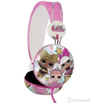 Headphones OTL Teen L.O.L. Surprise! Glitter Glam Pink Dome