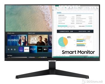 SAMSUNG S24AM506NU 24" Smart Monitor With Smart TV Apps and TV Plus, 1,920 x 1,080, 16:9
