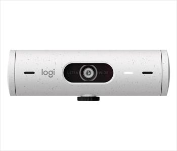 WEB CAMERA LOGITECH BRIO 500 WHITE 1080p/30fps, USB-C, Off-white, 960-001428