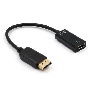 Power Box DP to HDMI adapter 4K 30Hz, 20 cable, black