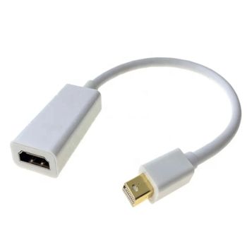 Power Box Mini DP to HDMI 1080P 60hz, 20 cable cable, white