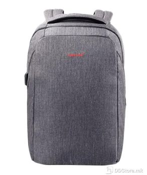 Notebook Backpack Tigernu 15.6" T-B3237U USB Grey