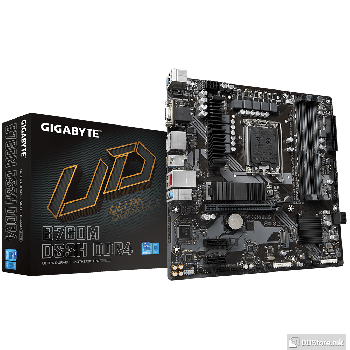 GIGABYTE MB 13th and 12th Gen i9/i7/i5/i3/Pen/Cele, B760M, LGA1700, 4 x DDR4