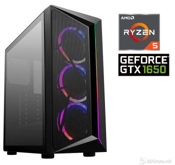 DD AMD Mid Range Gaming PC CMP510 MESH Ryzen™ 5 5600X/ 16GB/ 500GB SSD/ GTX1650 4GB GDDR5