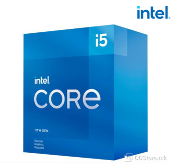 INTEL i5 11400F 2.6 GHz up to 4.6 GHz, Box, Code Name: Rocket Lake, Core x 6, Thread x 12, 12MB  SmartCache, Sockets: FCLGA1201