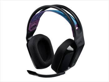 HEADPHONES LOGITECH Gaming-Headset G535 Wireless LIGHTSPEED w/microphone 981-000972, Black
