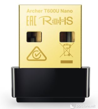 TP-Link Wireless AC Dual Band USB Adapter 600Mbps Archer T600U Nano