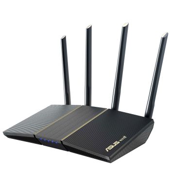ASUS RT-AX57 (AX3000) Dual Band WiFi 6 Extendable Router, Subscription-free Network Security, Instant Guard, Advanced Parental Controls