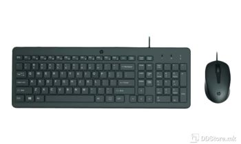 HP Keyboard & Mouse Wired 150, Black
