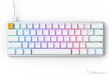 Keyboard Glorious Modular Mechanical RGB Compact White Gaming