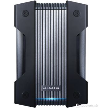 ADATA 2TB HD830 2.5” External Hard Drive, Black, USB 3.2 Gen 1