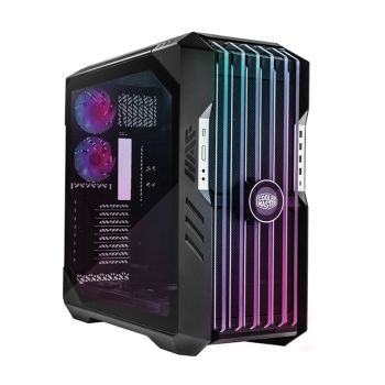 CoolerMaster HAF 700 EVO, E-ATX High Airflow PC Case with IRIS Customizable LCD, Breathable TG Front Panel, 200mm Sickleflow Fans, 1 x