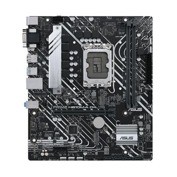 ASUS PRIME H610M-A D4-CSM, Intel H610 (LGA 1700) mic-ATX motherboard with DDR4, PCIe 4.0, dual M.2 slots, Intel 1 Gb Ethernet, DisplayP