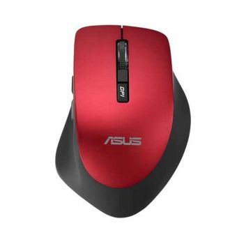 ASUS WT425 MOUSE RED, Optical wireless mouse, up to a maximum 1600DPI resolution. PN: 90XB0280-BMU030